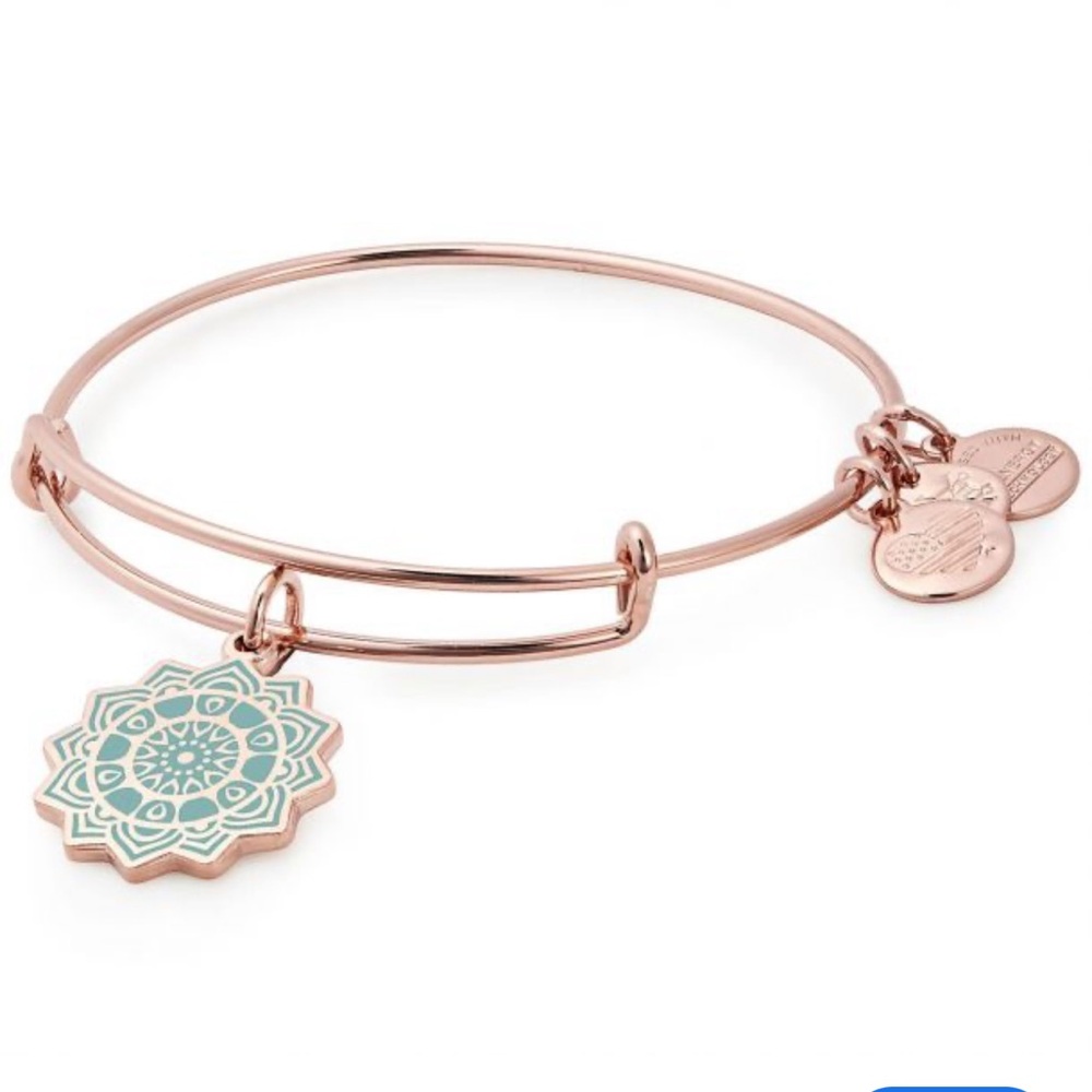 Alex and Ani “Heart Chakra” Bracelet. Rose gold